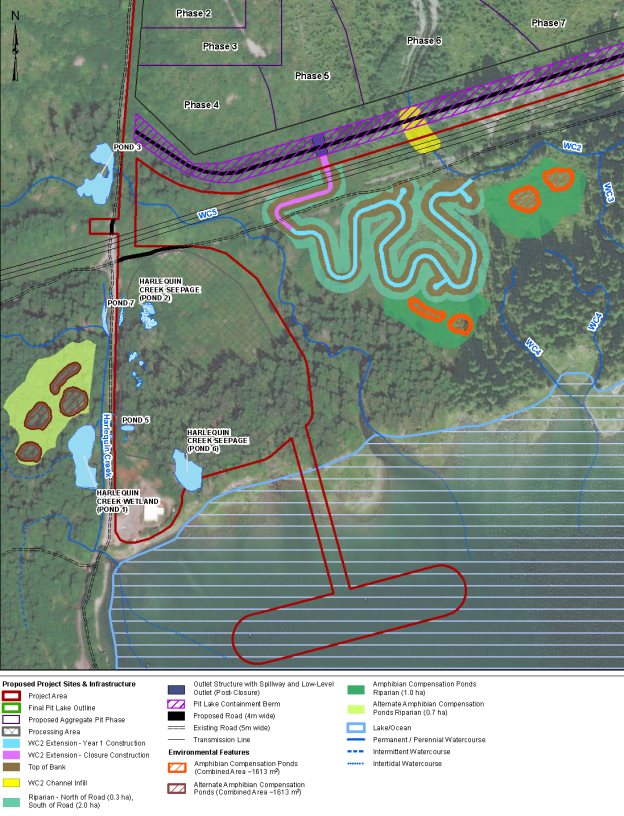 Figure 8: Amphibian offsetting habitat