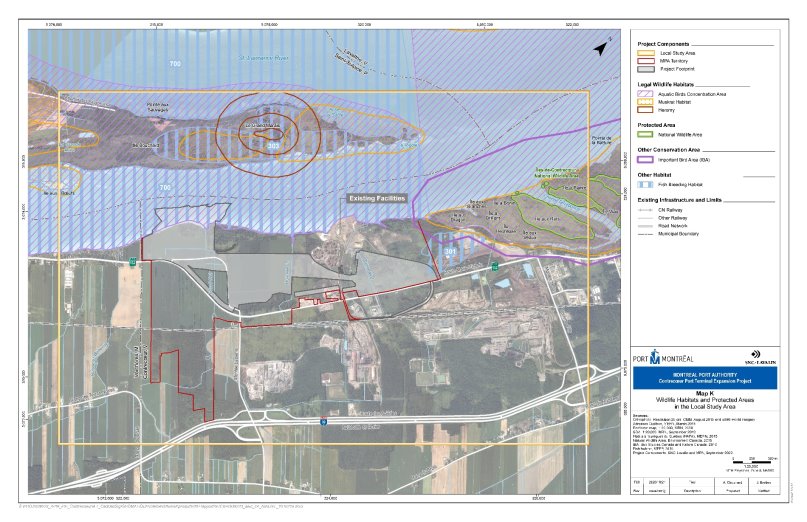 Figure 9: Fish Habitats in the Local Study Area