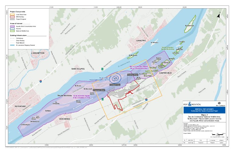 Figure 10: Protected Habitats Adjacent to the Project